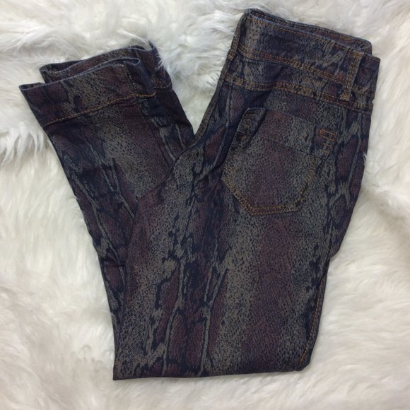 a.n.a. Rainbow Snakeskin Skinny NWOT - Picture 2 of 4
